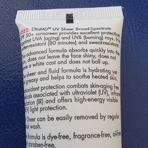 EltaMD UV Sheer Sunscreen 1.7 OZ SPF 50 - Picture 6 of 7